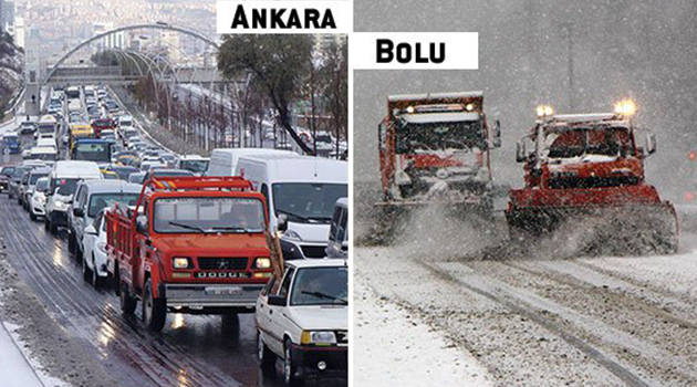 Зима застала Анкару врасплох