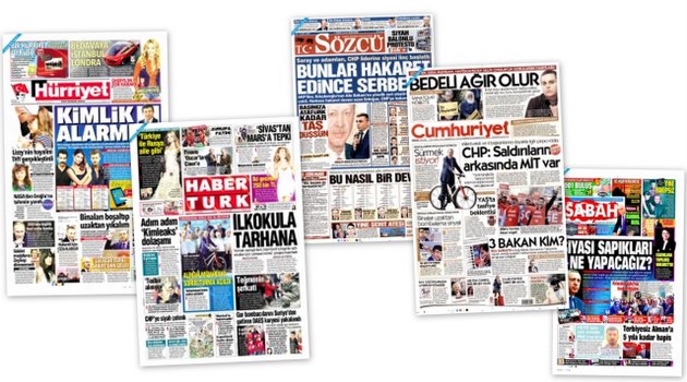 Заголовки турецких СМИ за 07.04.2016