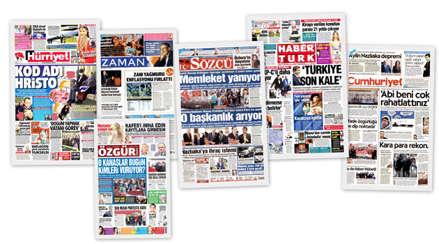 Заголовки турецких СМИ за 04.02.2016