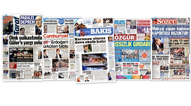 Заголовки турецких СМИ за 18.04.2016
