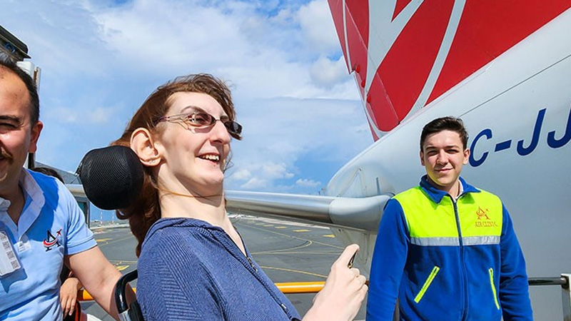 Turkish Airlines помогли самой высокой женщине мира совершить первый перелёт