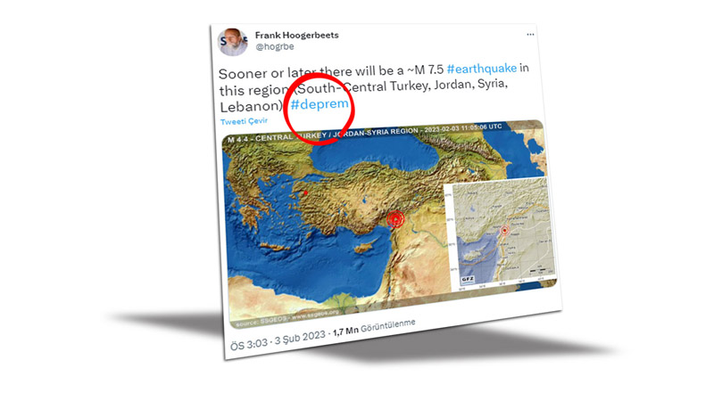 «Оракул Землетрясения» предсказал трагедию в Турции