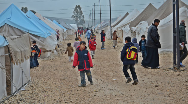 В турецких лагерях для беженцев находится около 145 тыс. сирийцев