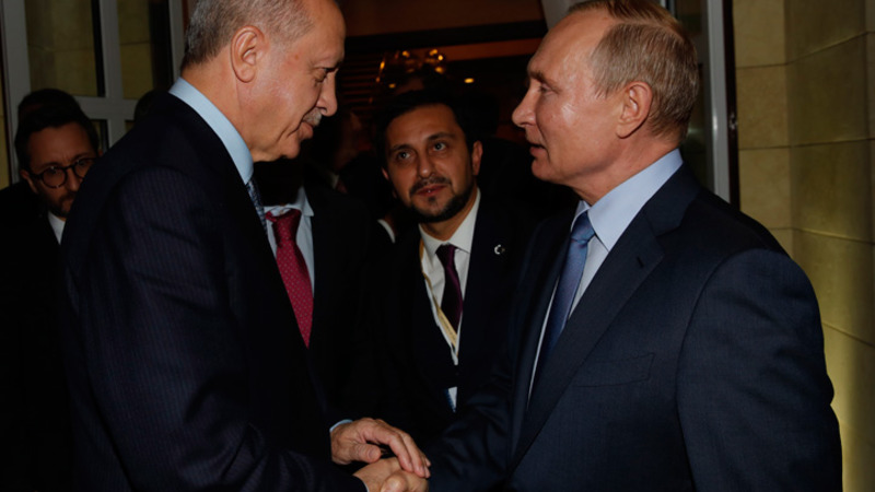 Песков: Встреча Путина и Эрдогана по ситуации в Сирии пока не планируется