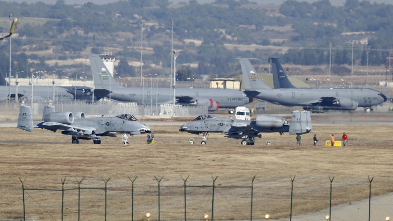 Трения между США и Турцией не сказались на операциях с базы Инджирлик