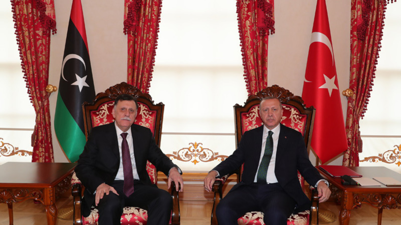 Эрдоган принял в Стамбуле главу ПНС Ливии