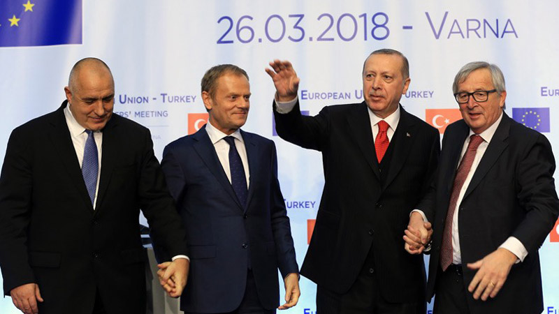 Брюссель не достиг компромиссов с Турцией на совместном саммите