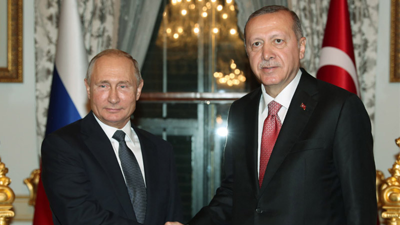 Эрдоган и Путин встретились в  Стамбуле