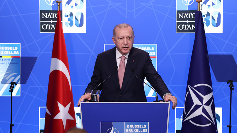 Эрдоган и премьер-министр Греции провели тёплую встречу в кулуарах саммита НАТО