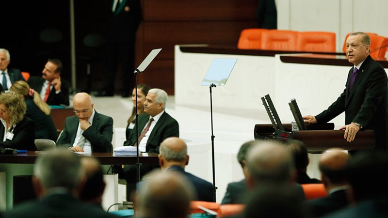 Эрдоган на открытии парламента: Турция намерена укреплять сотрудничество с Россией