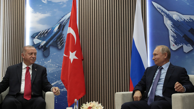 Эрдоган обсудил в России оборонную промышленность