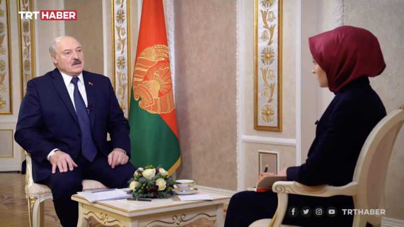 Лукашенко поблагодарил Эрдогана за «принципиальную позицию» в отношении Белоруссии