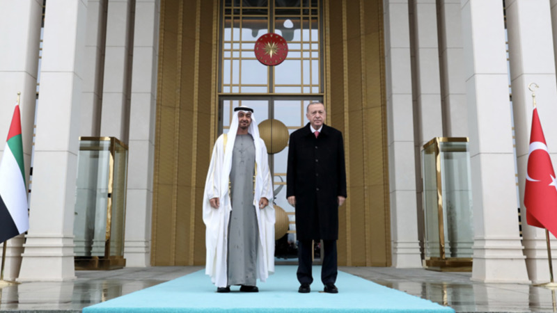 Эрдоган: Турция и ОАЭ могут работать над достижением регионального мира