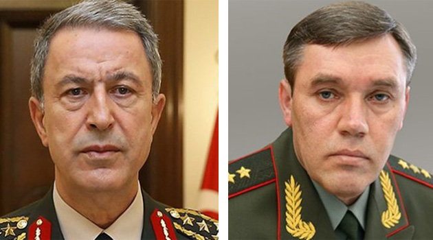 Начальники Генштабов РФ и Турции обсудят в Анкаре сирийский кризис
