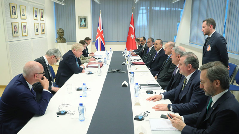 Джонсон и Эрдоган обсудили укрепление безопасности в Черноморском регионе