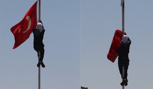 Турецкие власти осуждают снятие флага в Диярбакыре