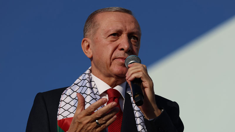 Тезисы из выступления Эрдогана на митинге в поддержку Палестины