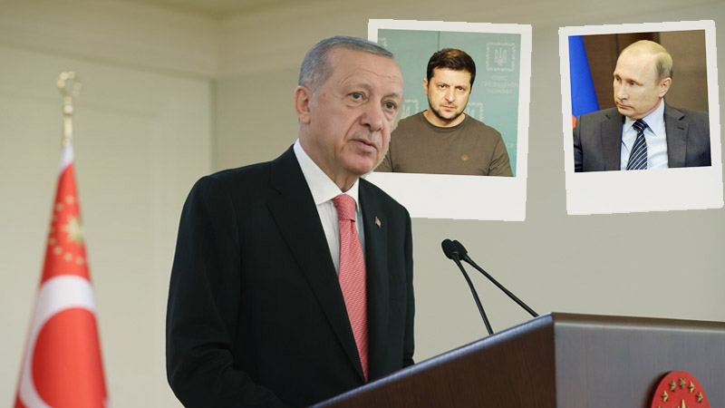 Эрдоган: Турция продолжит усилия по урегулированию кризиса на Украине путем дипломатии