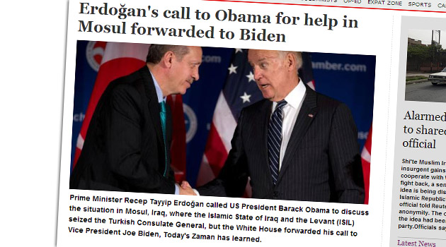 Эрдоган попросил помощи у США для освобождения заложников в Мосуле