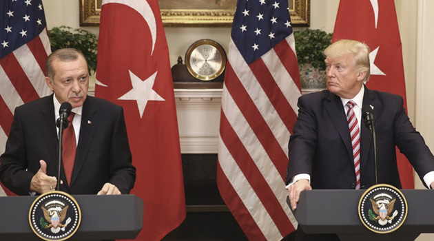 Трамп обсудил с Эрдоганом взаимодействие двух государств