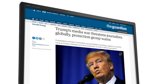 CPJ: Война Трампа против СМИ подбадривает руководство Турции