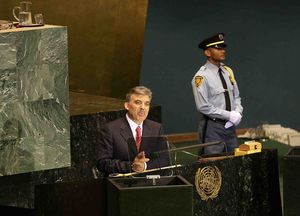 Президент Турции на 65-ой сессии Генеральной Ассамблеи ООН