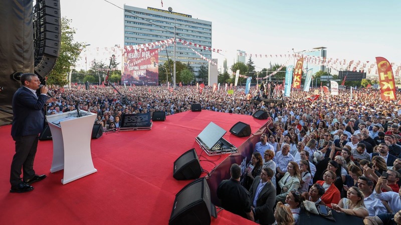 Оппозиционная РНП вывела тысячи граждан  на протестный митинг в Анкаре