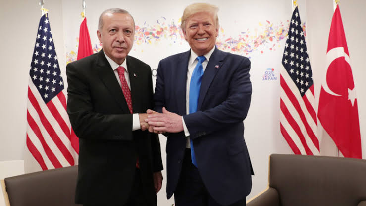 Трамп заявил, что 25 сентября примет в Белом доме Эрдогана