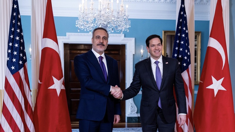 Глава МИД Турции Фидан провёл переговоры с Рубио и аш-Шейбани о Сирии и борьбе с терроризмом