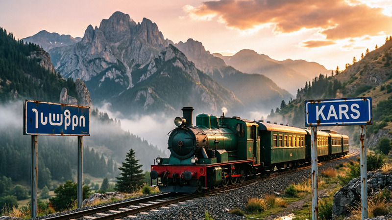 Турция и Армения обсудили запуск железной дороги Гюмри - Карс