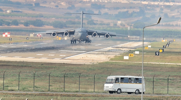 США начали использовать турецкую военную авиабазу для полетов над Сирией