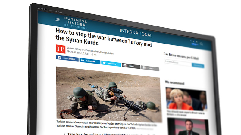 Бывший посол США в Турции: Вашингтон нуждается в турецко-курдском сближении