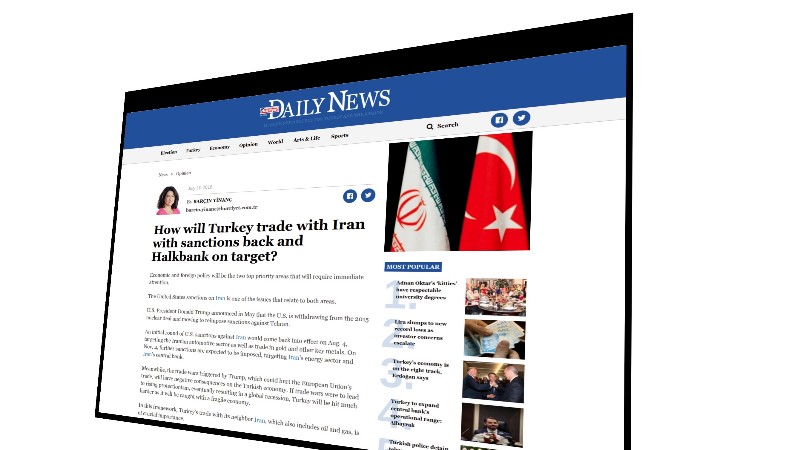 Как отразятся санкции США против Ирана на Турции