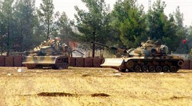 Турция приступила к наземной операции на севере Сирии