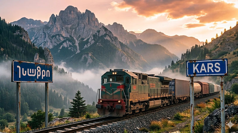 Турция и Армения обсудили запуск железной дороги Гюмри - Карс