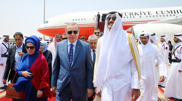Эмир Катара обсудил с президентом Турции кризис в Персидском заливе