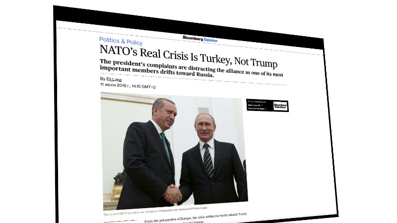 «НАТО следует беспокоиться об Эрдогане, а не о Трампе»