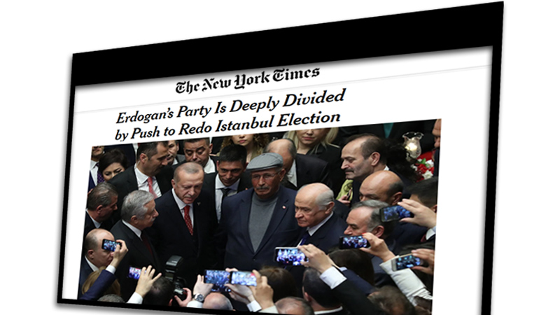 NYT: Возможность повторных выборов в Стамбуле указывает на вероятный раскол в правящем альянсе