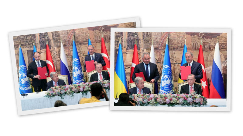 Россия, Украина и Турция подписали соглашение о разблокировке экспорта зерна