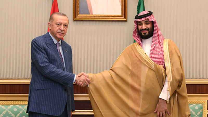 Эрдоган встретился с наследным принцем Салманом