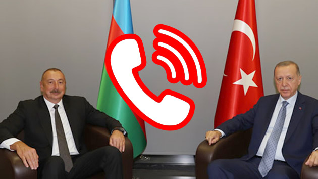 Алиев обсудил с Эрдоганом ситуацию на границе с Арменией