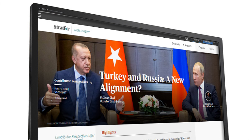 Stratfor о новом союзе России и Турции