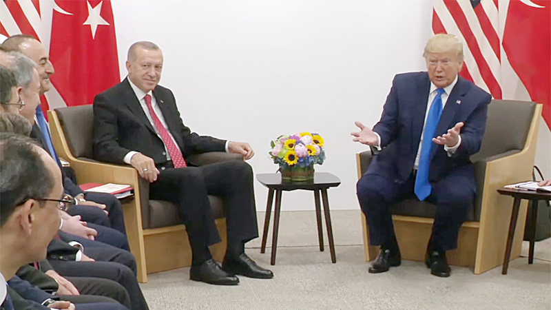 Трамп заявил, что в самое ближайшее время может встретиться с Эрдоганом