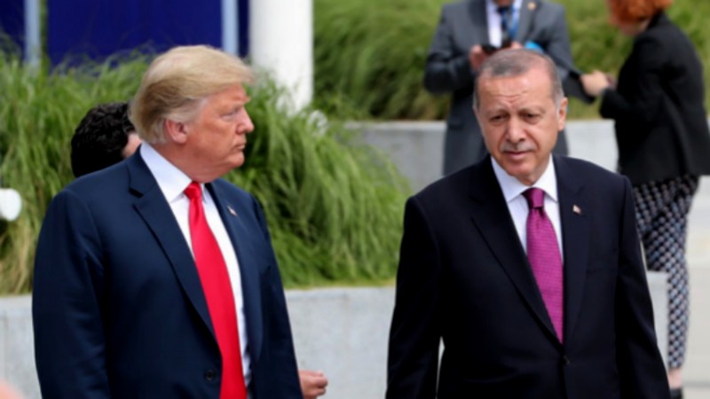 Журналисты WP рассказали о восхищении Трампа Эрдоганом