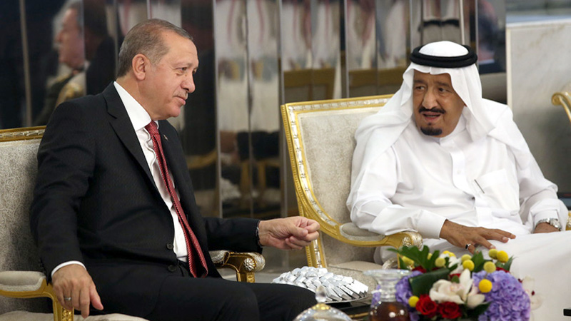 Эрдоган провёл телефонные переговоры с королём Саудовской Аравии