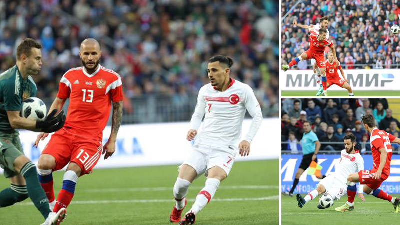 Сборные России и Турции сыграли вничью в товарищеском футбольном матче