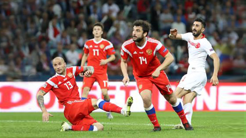 Россия - Турция - 2:0