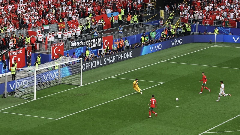 Сборная Турции уступила Португалии 0:3 в групповом этапе чемпионата Европы по футболу
