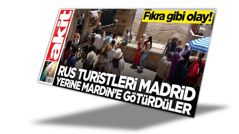 Туристов из РФ по ошибке вместо Мадрида отправили в Мардин на юго-востоке Турции