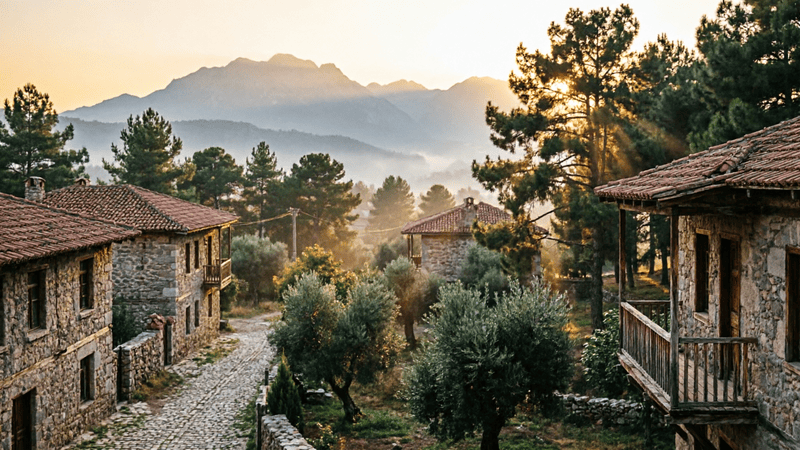 Деревня Адатепе на западе Турции готовится выйти на мировой туристический уровень